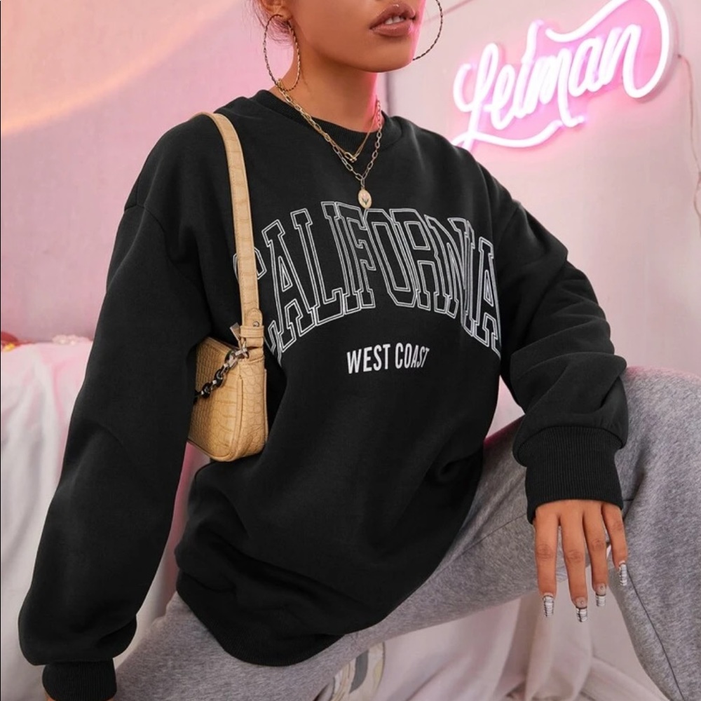 California crewneck sweatshirt
